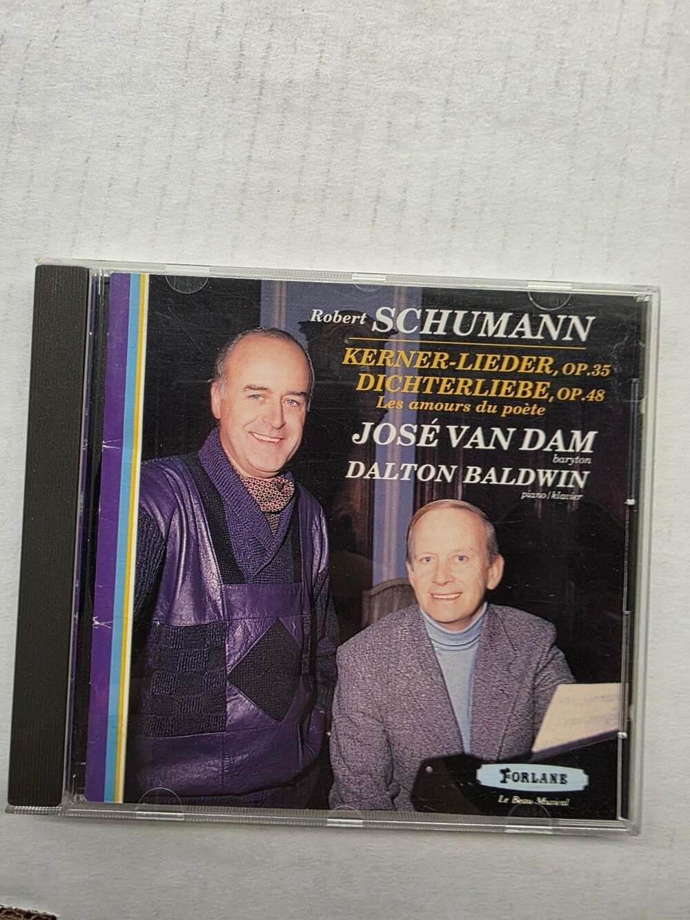 Schumann – Kerner-Lieder / Dichterliebe CD 1989 Lieder Classical Forlane